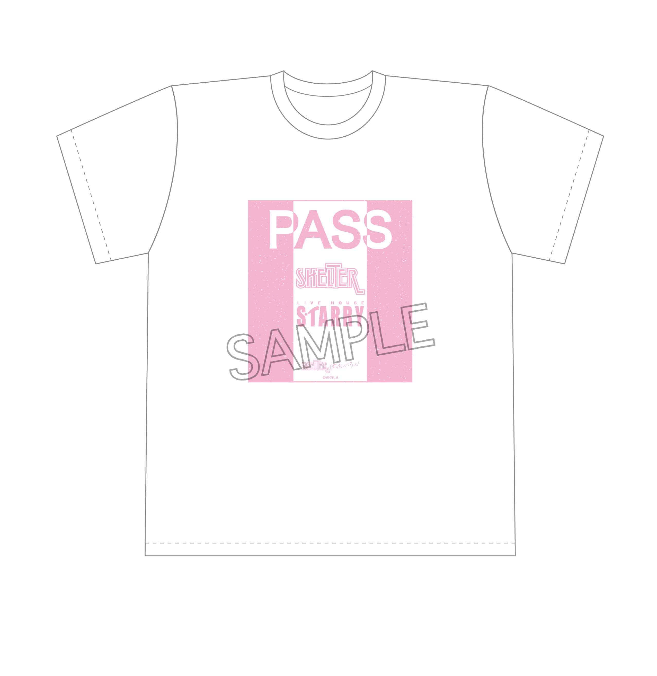 SHELTER×ぼっち・ざ・ろっく!_M_Tシャツ 後藤ひとり