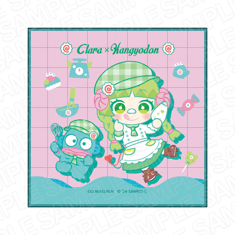 魔入りました!入間くん×サンリオキャラクターズ_ミニタオル ウァラク