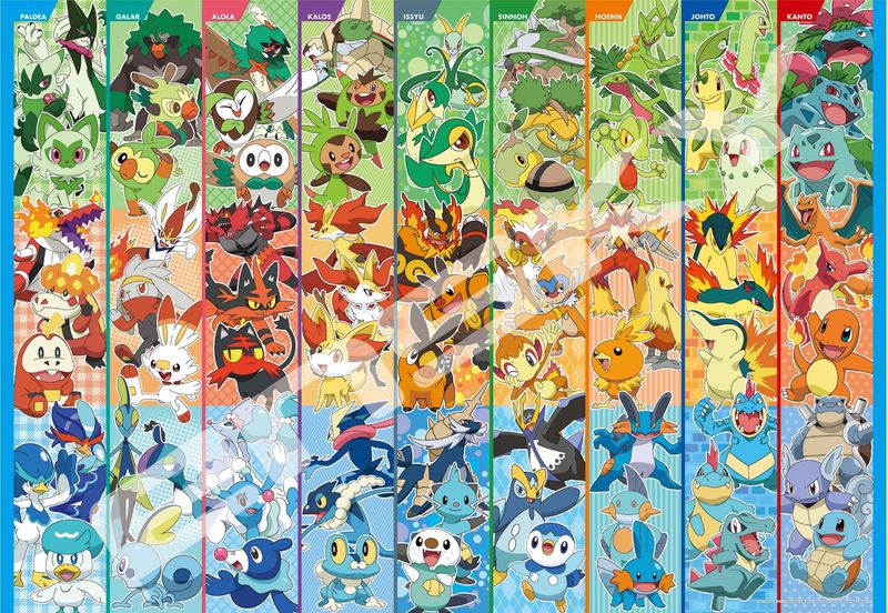 ポケットモンスター_500T-L35 パートナー全員集合