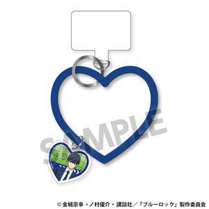 ブルーロック_描き下ろしチャーム付きスマホシリコンリング 潔世一