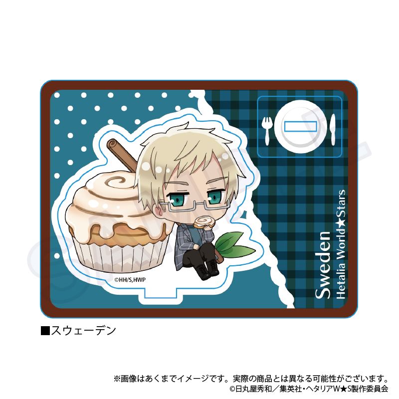 ヘタリアWorld☆Stars_ミニキャラスタンド yummy! ver. スウェーデン