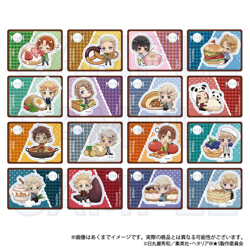 ヘタリアWorld☆Stars_ミニキャラスタンド yummy! ver. ノルウェー