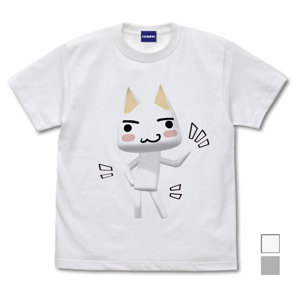 2007年/どこでもいっしょBIGバスタオル/井上トロ どこでもいっしょ_XLサイズ_トロのダンス Tシャツ/WHITE | 公式