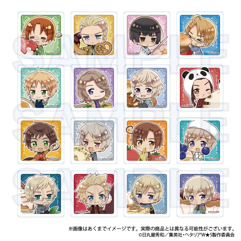 ヘタリアWorld☆Stars_アクリルクリップ yummy! ver. ロシア