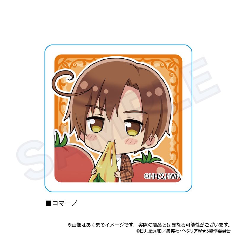 ヘタリアWorld☆Stars_アクリルクリップ yummy! ver. ロマーノ