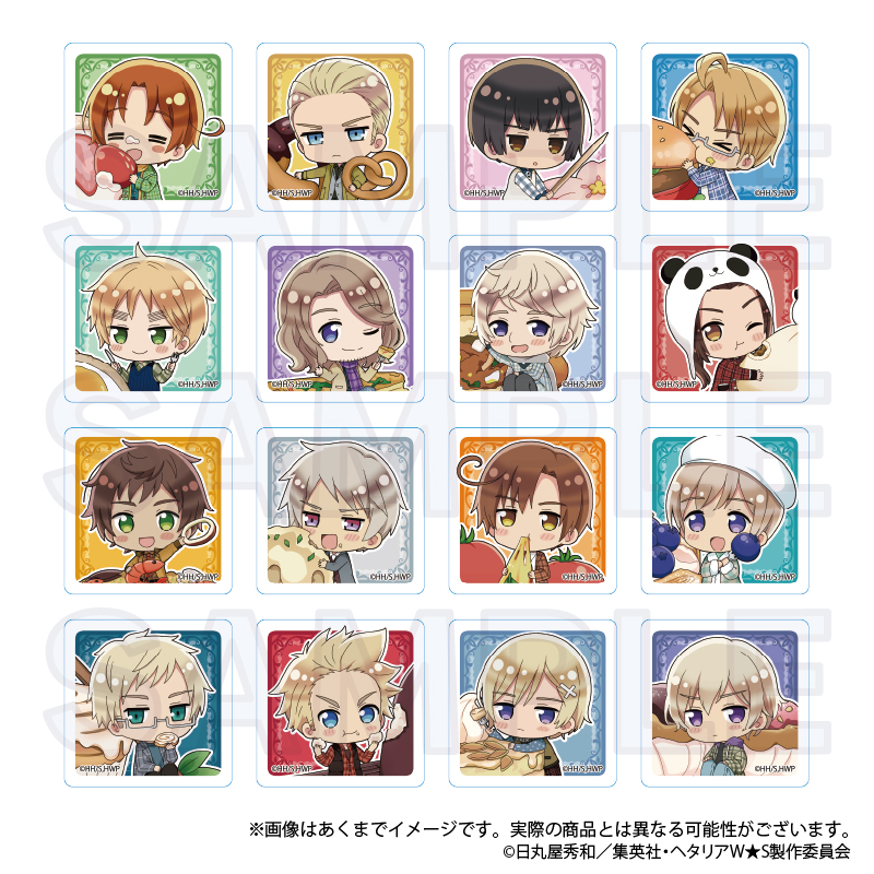 ヘタリアWorld☆Stars_アクリルクリップ yummy! ver. ノルウェー