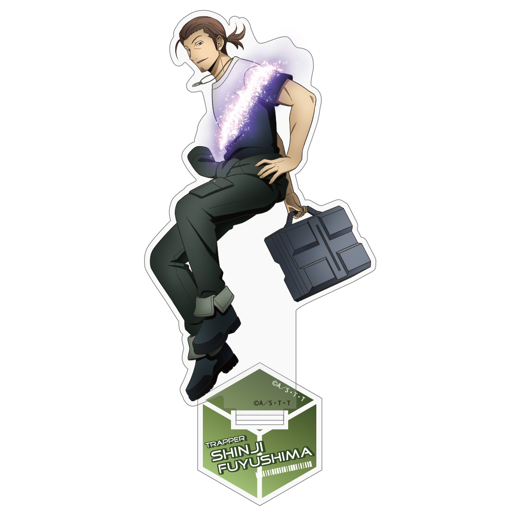 ワールドトリガー_描き下ろし 冬島慎次 アクリルスタンド トリガー起動(オン)Ver.