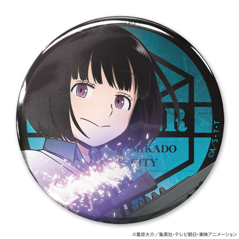 ワールドトリガー ワートリ　雨取千佳　缶バッジ　キーホルダー　まとめ ワールドトリガー_65mm_描き下ろし 雨取千佳 缶バッジ トリガー起動