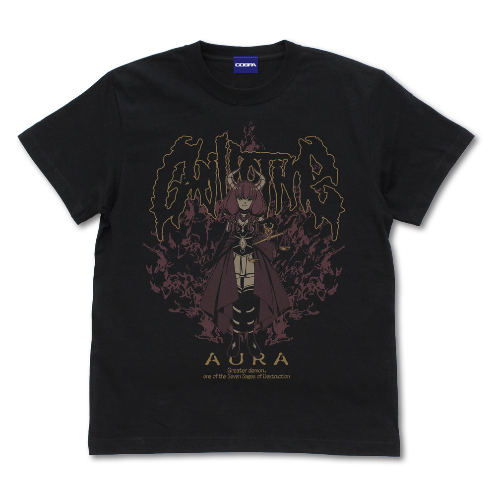 葬送のフリーレン_XLサイズ_アウラ Tシャツ/BLACK-