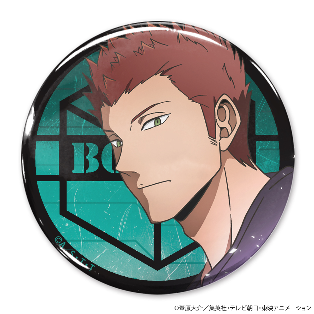 ワールドトリガー_65mm_描き下ろし 木崎レイジ 缶バッジ トリガー起動(オン)Ver.