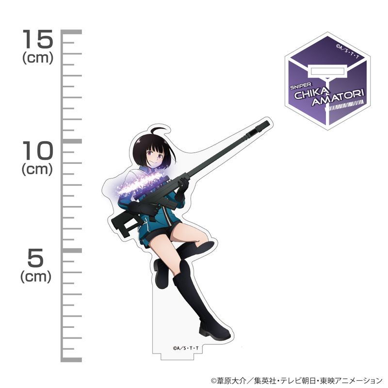 ワールドトリガー_描き下ろし 雨取千佳 アクリルスタンド トリガー起動