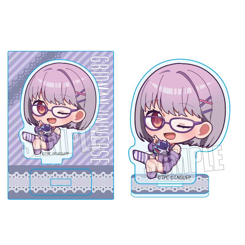 グリッドマン ユニバース_ミニスタンド/新条 アカネ リラックスver.