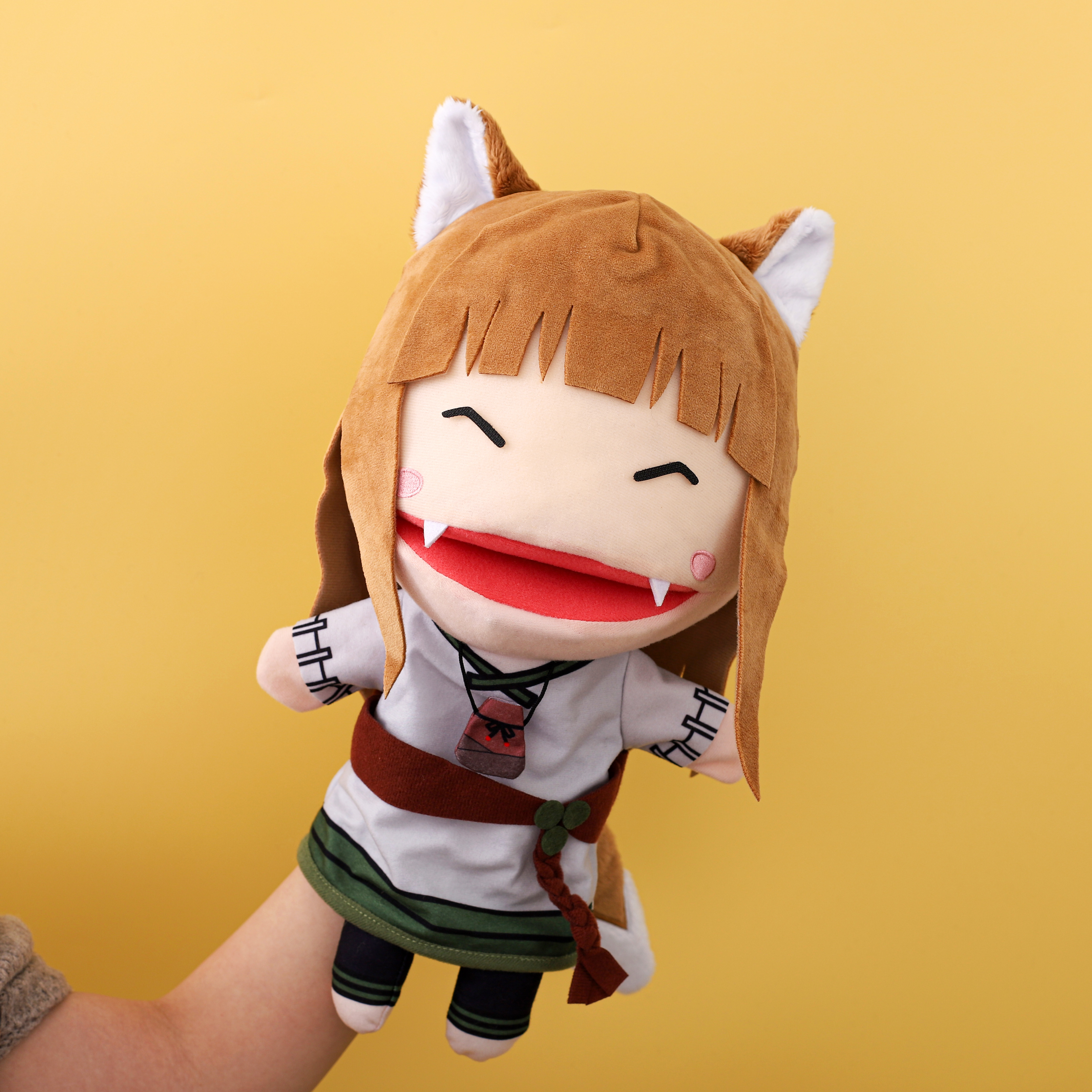 【超貴重！受注生産品】狼と香辛料 ハンドパペットセット（ホロ＆ロレンス） 狼と香辛料_ハンドパペットセット | 公式グッズ・公式ライセンス