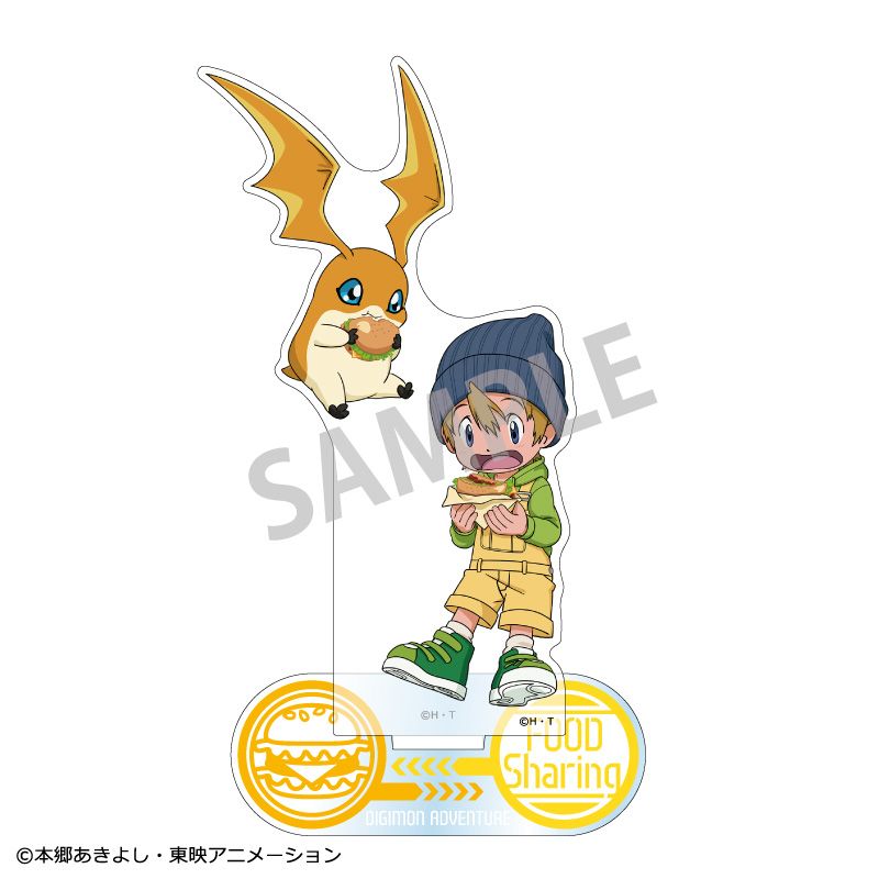 デジモンアドベンチャー_アクリルスタンド_ 高石タケル＆パタモン_