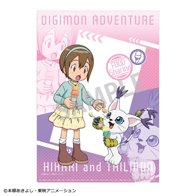 デジモンアドベンチャー_A4シングルクリアファイル_八神太一＆アグモン
