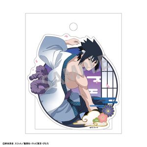 NARUTO_다이컷 스티커_우치하 사스케_무용