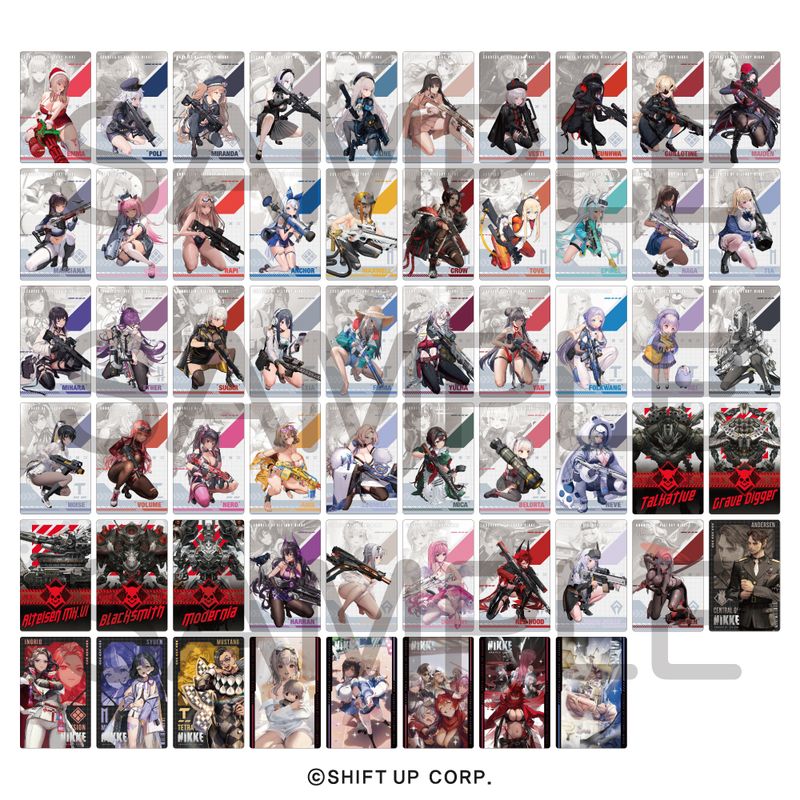 勝利の女神:NIKKE_NIKKE ガンガールメタルカードコレクションVol.2