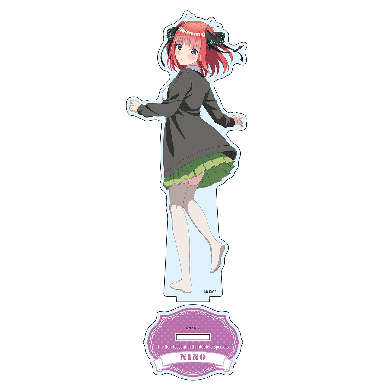 五等分の花嫁∽_【描き下ろし】BIGアクリルスタンド 二乃(階段