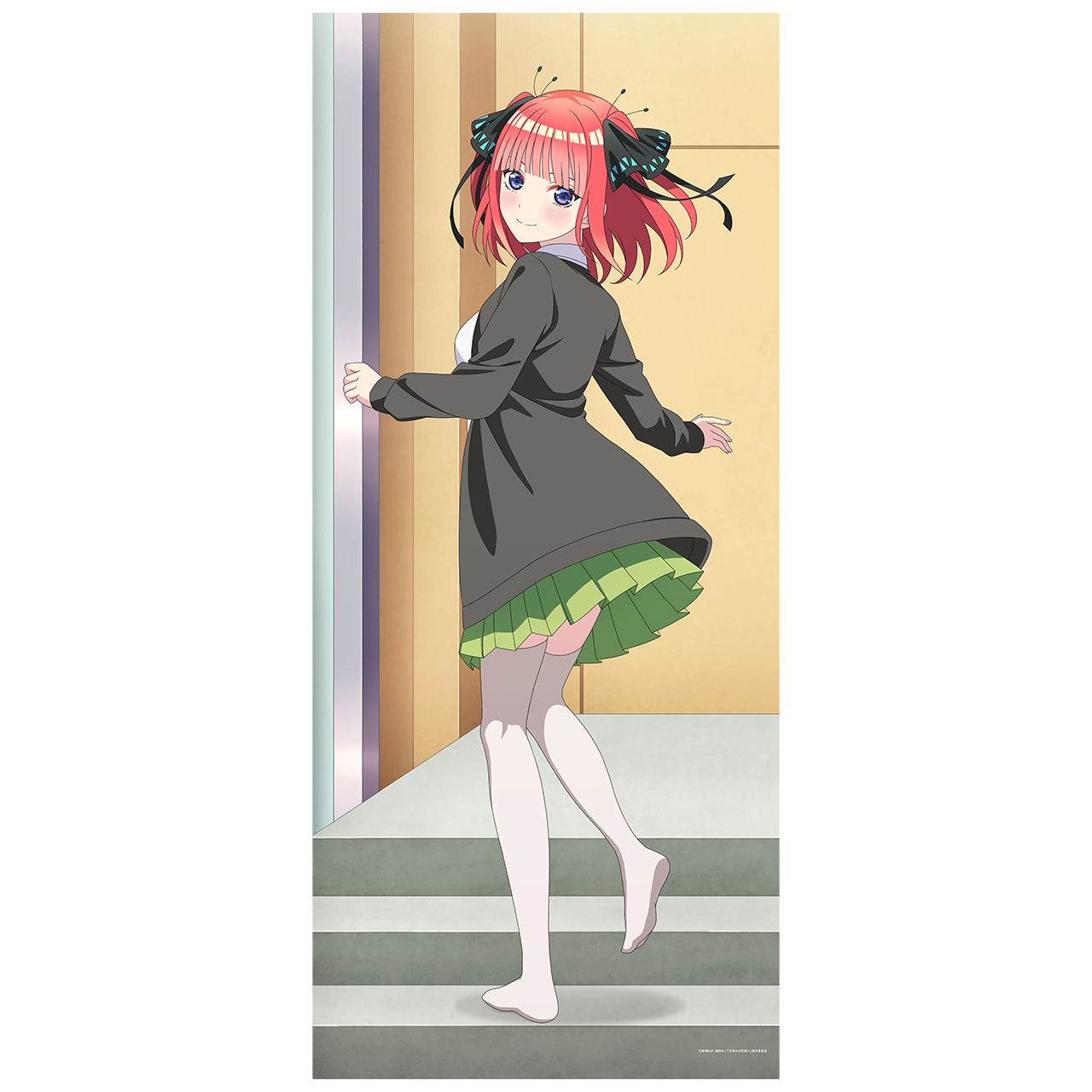 五等分の花嫁∽_【描き下ろし】BIGタペストリー 二乃(階段見返り