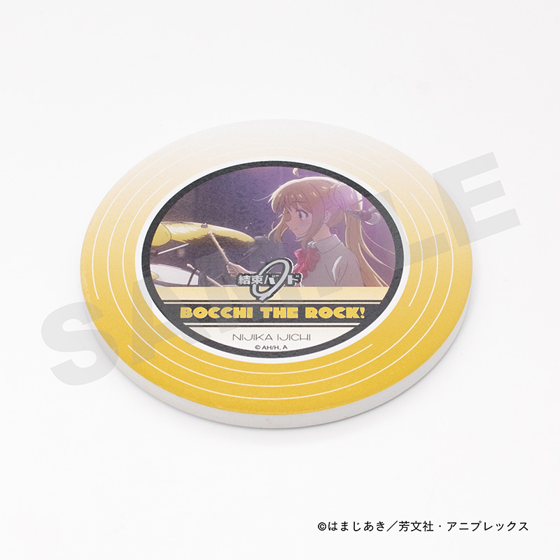 ぼっち・ざ・ろっく！_レコード風コースター・伊地知虹夏