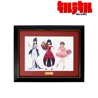 キルラキル_描き下ろし 纏 流子&満艦飾 マコ 10周年 ドレス