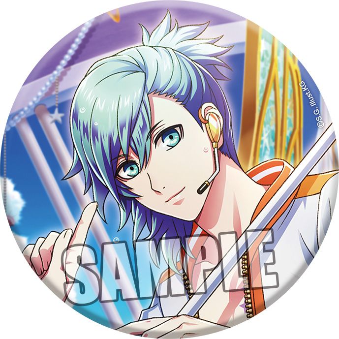 うたの☆プリンスさまっ♪Shining Live_缶バッジ はじけて☆Summer