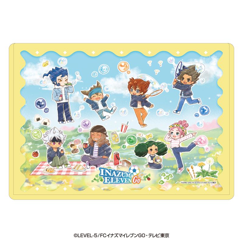 イナズマイレブン_キャラクリアケース19/春ver. 集合デザイン(グラフ