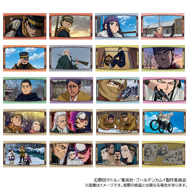 ゴールデンカムイ_クリアシートコレクション【BOX／10パック入り