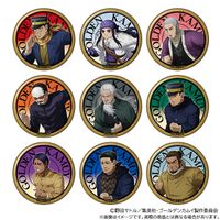 ゴールデンカムイ_キャラバッジコレクション【BOX／9パック入り