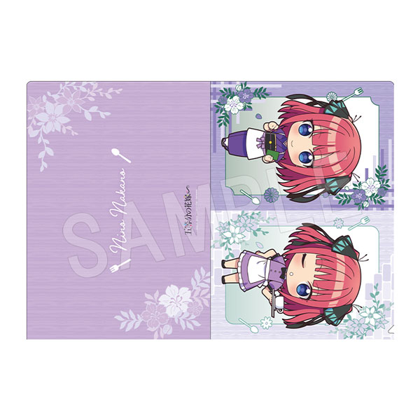五等分の花嫁∽_クリアファイル カフェVer. 二乃