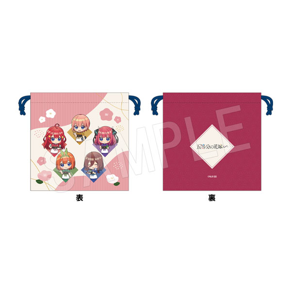 五等分の花嫁∽_ちりめん巾着 カフェVer.