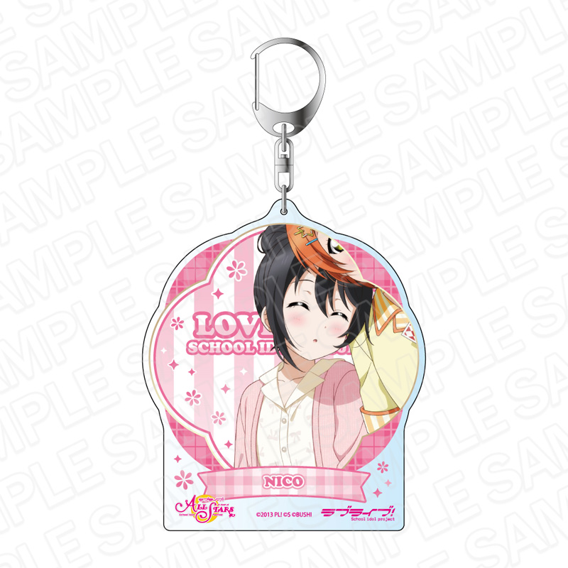 ラブライブ!スクールアイドルフェスティバル ALL STARS_デカキーホルダー 矢澤にこ スイートドリーミング♪ ver
