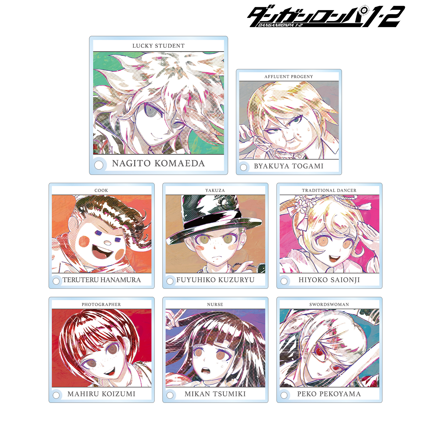 ダンガンロンパ１・２ Reload_トレーディング Ani-Art 第1弾 アクリルスタンドパネル ver.D(単位/BOX)【コンプリートBOX】