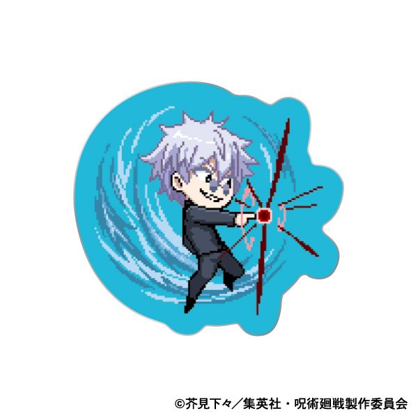 呪術廻戦 第2期_ピンズ／ドット絵 懐玉・玉折 五条 悟 | 呪術廻戦公式