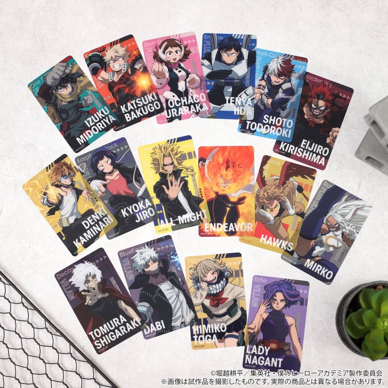 僕のヒーローアカデミア_メモリアルクリアカードコレクション【BOX／8