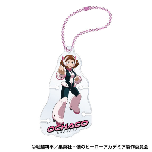 僕のヒーローアカデミア_アクリルコードホルダー／麗日お茶子