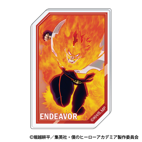 僕のヒーローアカデミア_アクリルマルチステッカー／エンデヴァー