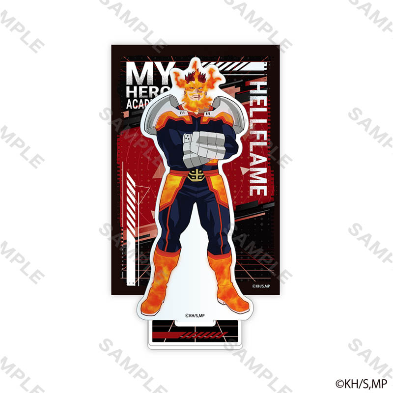 僕のヒーローアカデミア_背景付アクリルスタンド 7期新ビジュアル (エンデヴァー)