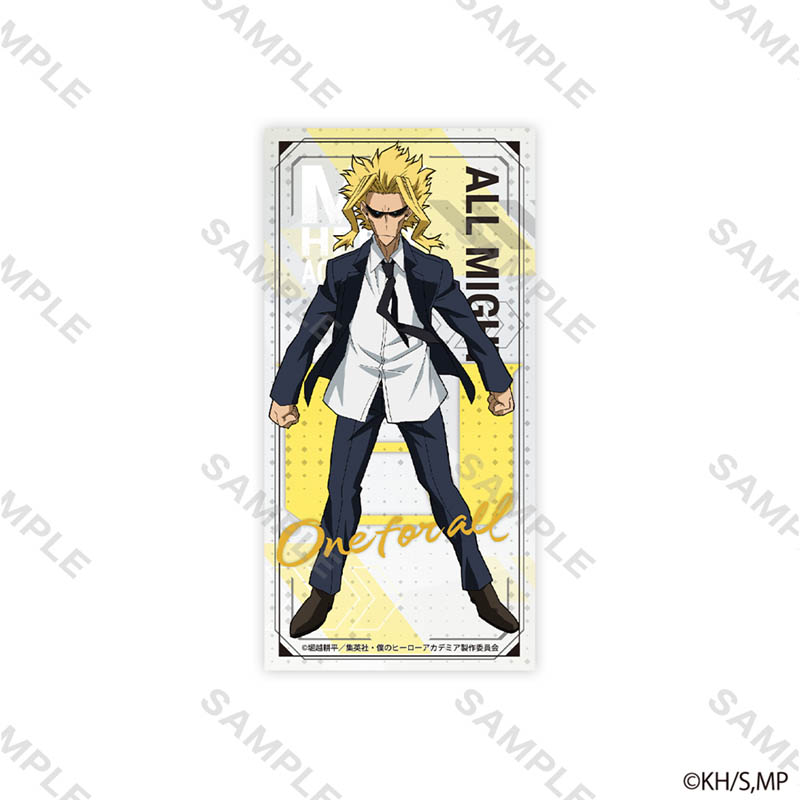 僕のヒーローアカデミア_ステッカー 7期新ビジュアル (オールマイト)