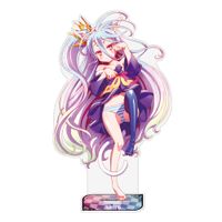 白　 絵馬　ノーゲーム・ノーライフ　　ノゲラ　クリア絵馬　シロ　アクリル絵馬 ノーゲーム・ノーライフ_「白」 ねこみみVer. アクリルスタンド(大