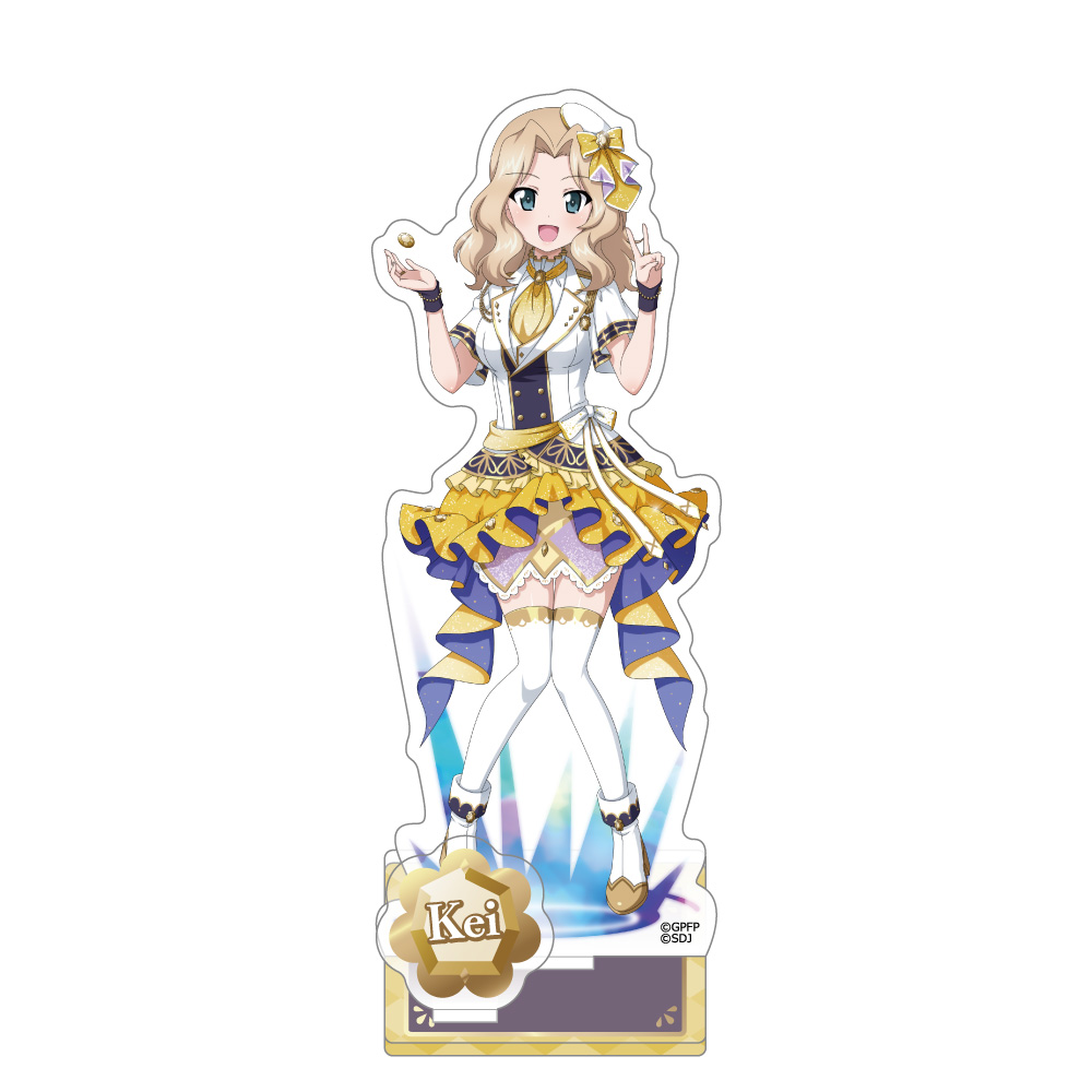 【縦22.7cm】 ガールズ&パンツァー S賞 アクリルスタンド ケイ 縦22.7cm】 ガールズ&パンツァー S賞 アクリルスタンド ケイ