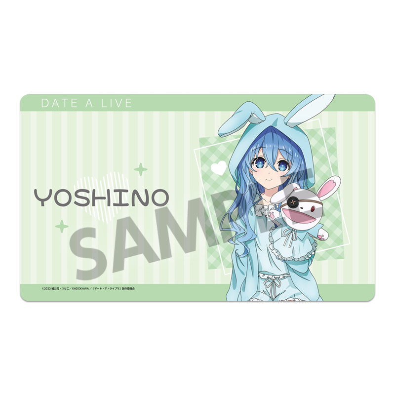 デート・ア・ライブV_描き下ろしラバーマット 四糸乃 ナイト