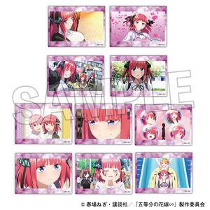 오등분의 신부 ∽_ 트레이딩 홀로 스티커 니노 BOX [BOX]