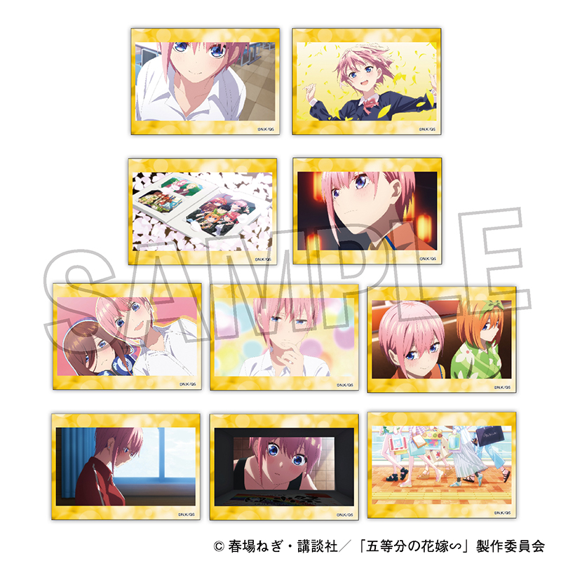 五等分の花嫁∽_トレーディングホロステッカー 一花BOX【BOX