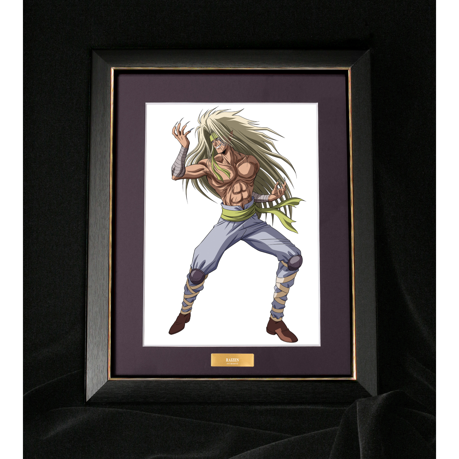 幽☆遊☆白書 描き下ろし 妖狐蔵馬 魔界編バトルver. キャラファイングラフ 幽☆遊☆白書 描き下ろし 妖狐蔵馬 魔界編バトルVer. キャラファイン