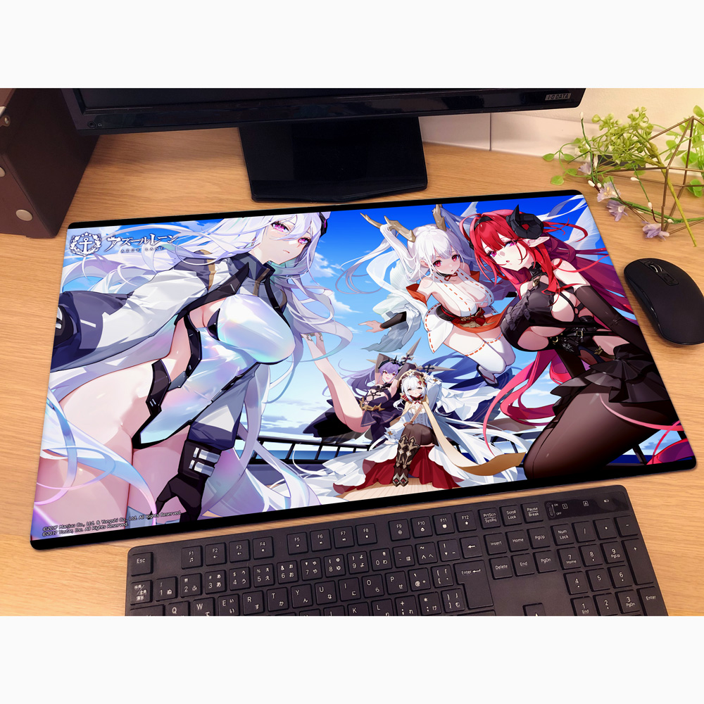 アズールレーン_ラバーマット（キアサージ＆ヒンデンブルク