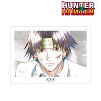 ☆当時物 HUNTER×HUNTER クロロ クリスタルシート ミニポスター HUNTER×HUNTER_クロロ Ani-Art aqua label A3マット加工ポスター