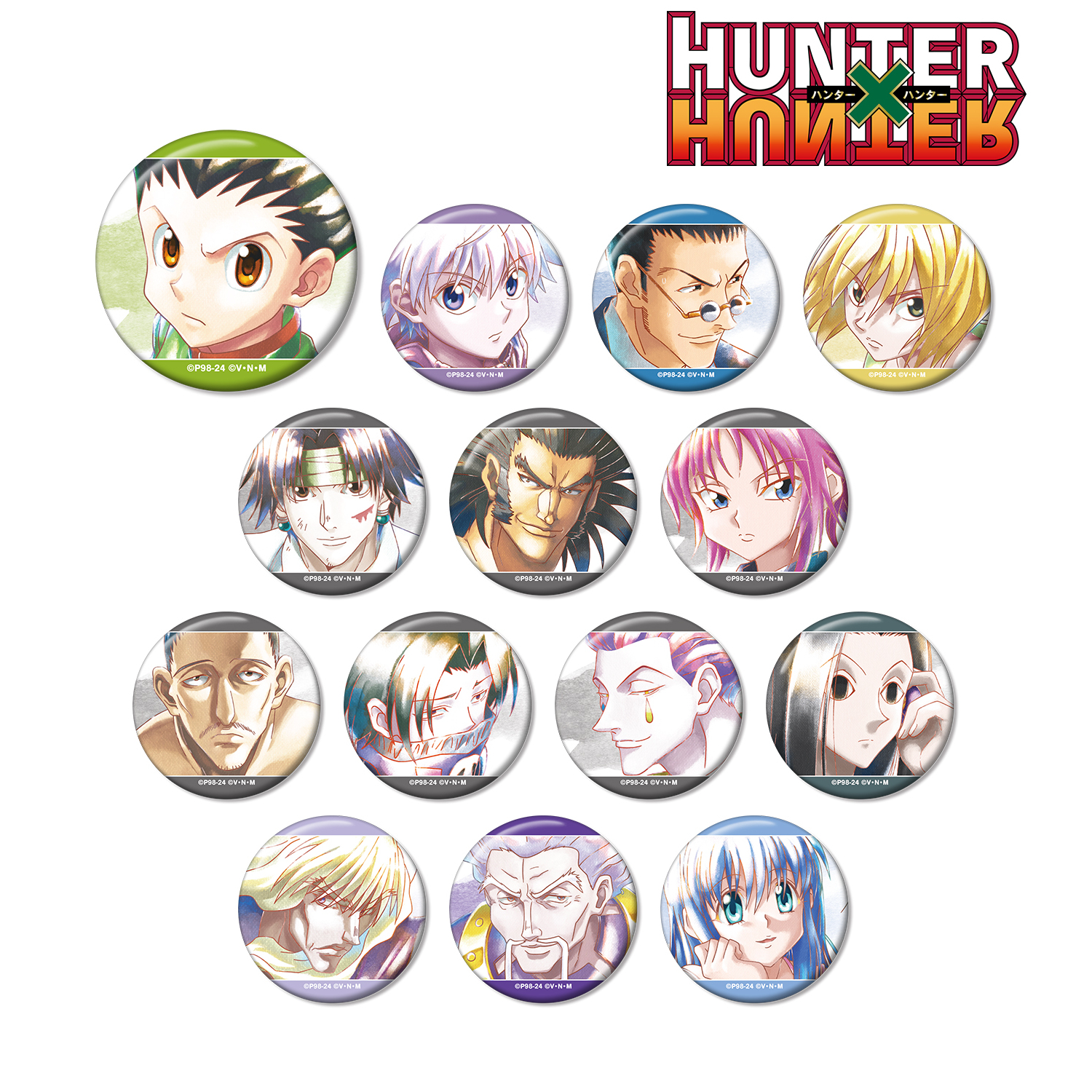 HUNTER×HUNTER_トレーディング Ani-Art aqua label 缶バッジ(単位/BOX)【コンプリートBOX】