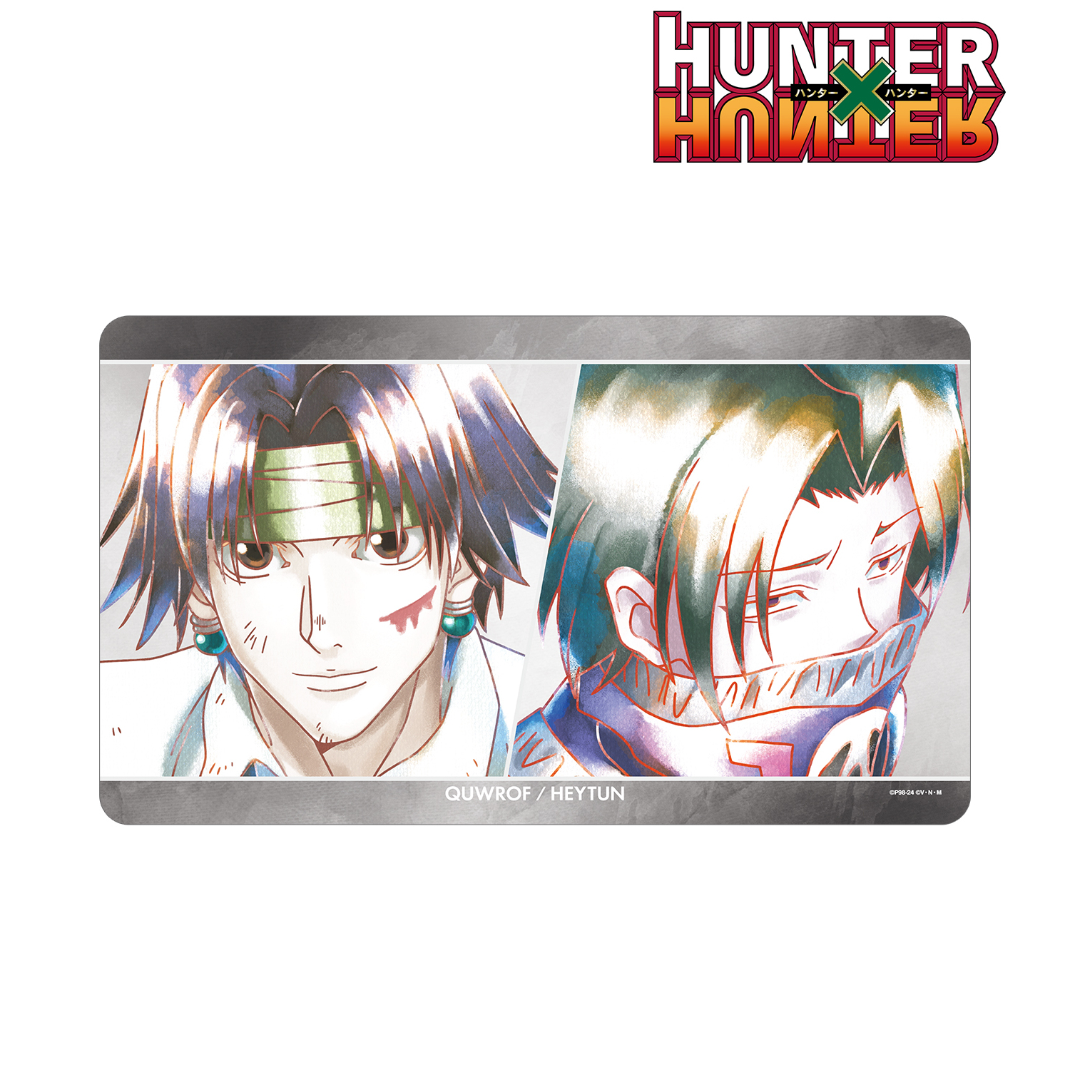 HUNTER×HUNTER_クロロ&フェイタン Ani-Art aqua label マルチデスクマット