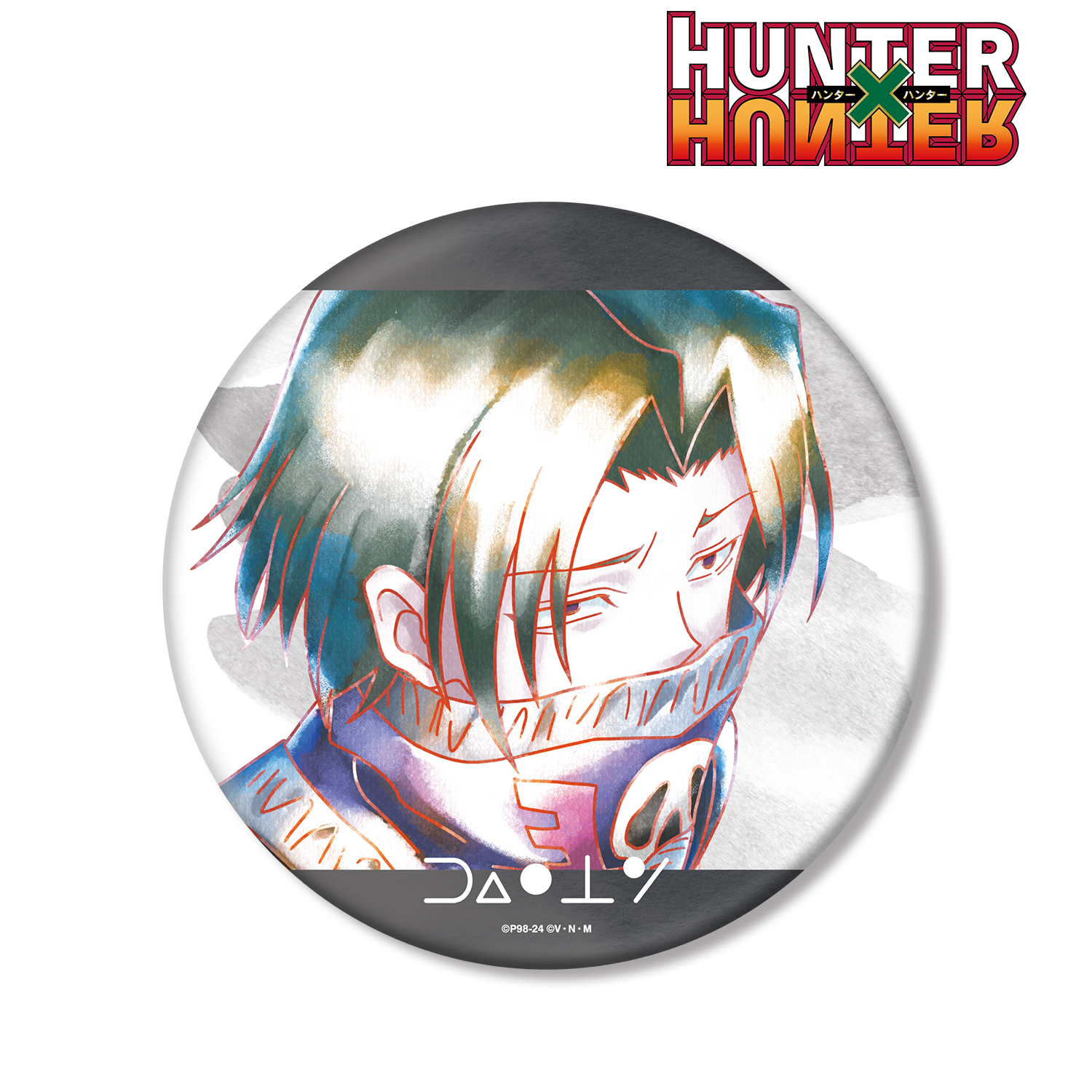 HUNTER×HUNTER_フェイタン Ani-Art aqua label BIG缶バッジ